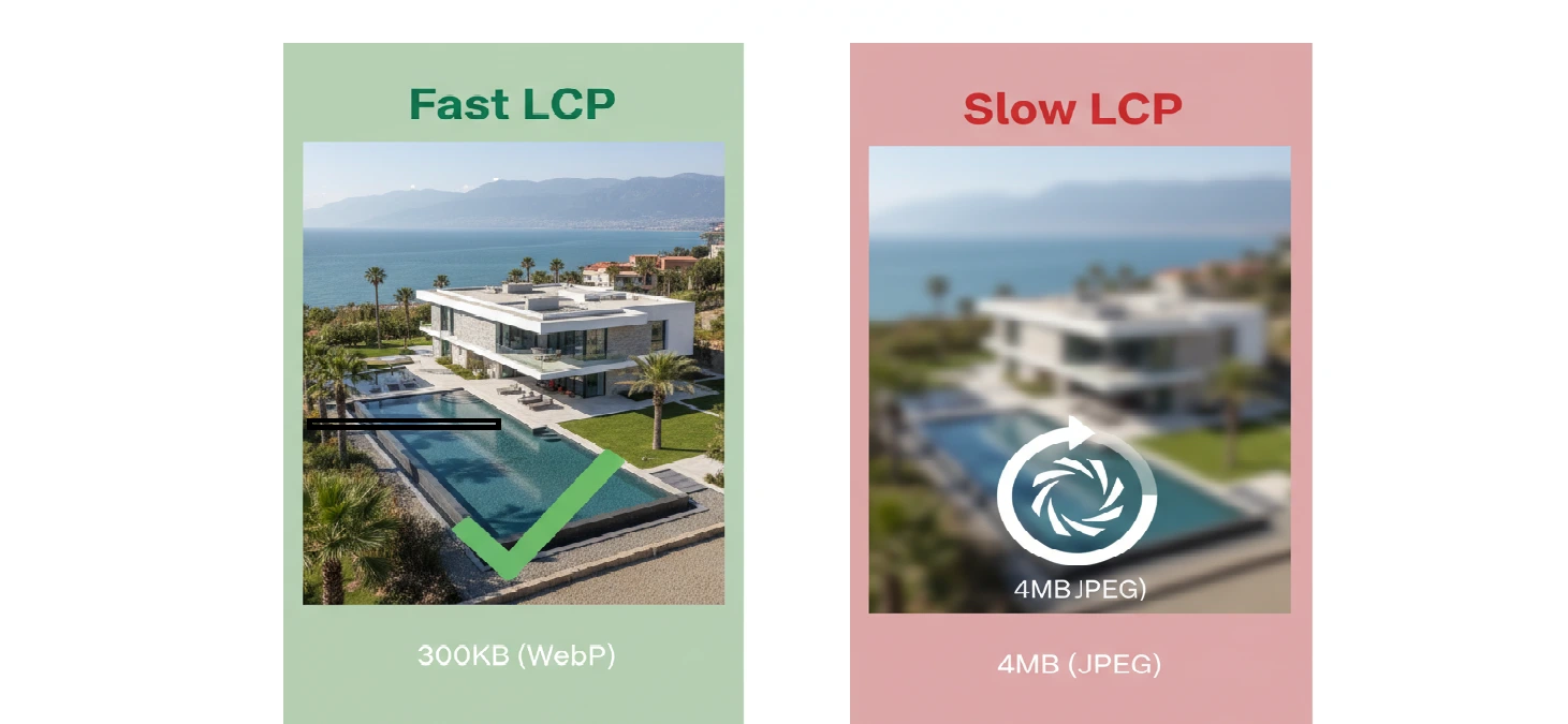 بهینهسازی برای LCP